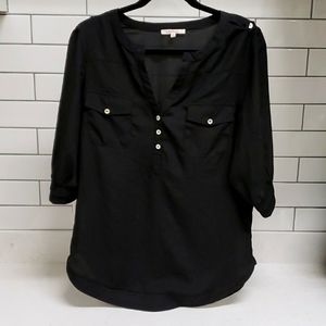 41 Hawthorn Black ⚫  Blouse 👚
